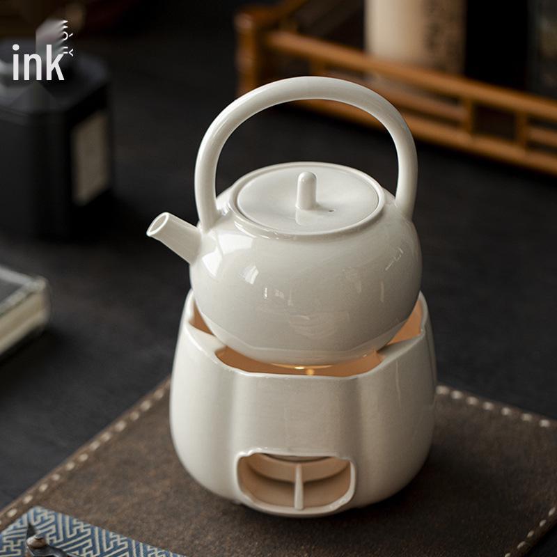 Herb & Wood Ash Ceramic Tea Stove | Candle Heated Gongfu Tea Brewing Base Ru Chu Teapot with Handle
Herb & Wood Ash Ceramic Tea Stove | Candle Heated Gongfu Tea Brewing Base Ru Chu Teapot with Handle