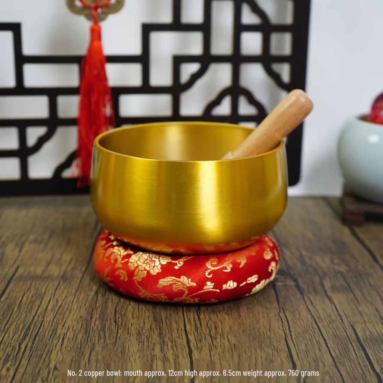 Enhanced Copper Meditation Singing Bowl for Yoga Practices
Enhanced Copper Meditation Singing Bowl for Yoga Practices