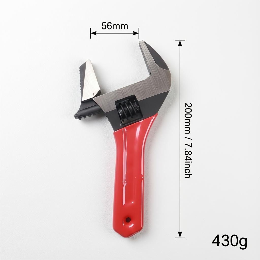 8-inch 0-56mm Adjustable Sturdy Steel Sleeve, Red Gloss End, Short Lever for Easy Grip, Ideal for Narrow Areas, Bathroom Plumbing, Car Repairs,
8-inch 0-56mm Adjustable Sturdy Steel Sleeve, Red Gloss End, Short Lever for Easy Grip, Ideal for Narrow Areas, Bathroom Plumbing, Car Repairs,