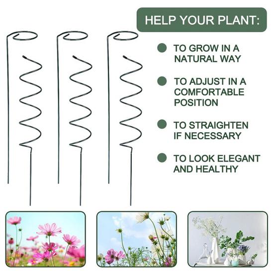 Yousheng 3 Pcs Plant Support Stakes Twist Tomato Stakes Spiral Plants Stakes Iron Garden Stakes Supports with Twist Ties for Climbing Plants Vines A 3pcs
Yousheng 3 Pcs Plant Support Stakes Twist Tomato Stakes Spiral Plants Stakes Iron Garden Stakes Supports with Twist Ties for Climbing Plants Vines A 3pcs