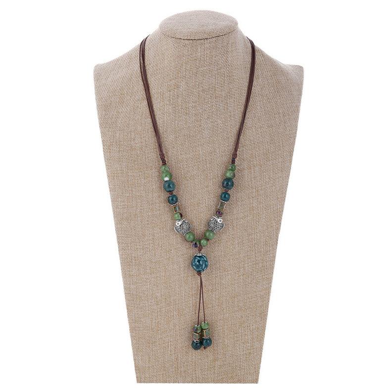LOVBEAFAS Rose Flower Long Adjustable Necklaces Pendants Women Ceramic Beads Boho Double Fish Handmade Vintage Necklace Zircon
LOVBEAFAS Rose Flower Long Adjustable Necklaces Pendants Women Ceramic Beads Boho Double Fish Handmade Vintage Necklace Zircon