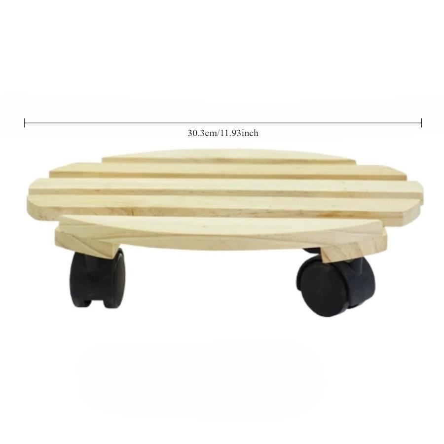 Gardening creative flowerpot pedestal Thickened solid wood round tray roller moving universal wheel flowerpot tray
Gardening creative flowerpot pedestal Thickened solid wood round tray roller moving universal wheel flowerpot tray