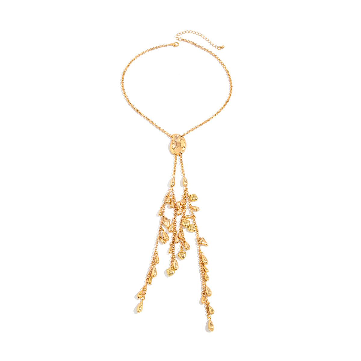 Vintage Long Tassels Chain Necklace for Women Irregular Geometry Pendant Party Jewelry Accessories
Vintage Long Tassels Chain Necklace for Women Irregular Geometry Pendant Party Jewelry Accessories