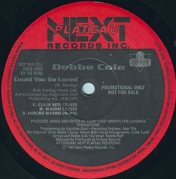 12-дюймовая пластинка DEBBE COLE Could You Be Loved 857341DJ Next Plateau Re 1993 US Dance Electronica Б/у
12-дюймовая пластинка DEBBE COLE Could You Be Loved 857341DJ Next Plateau Re 1993 US Dance Electronica Б/у