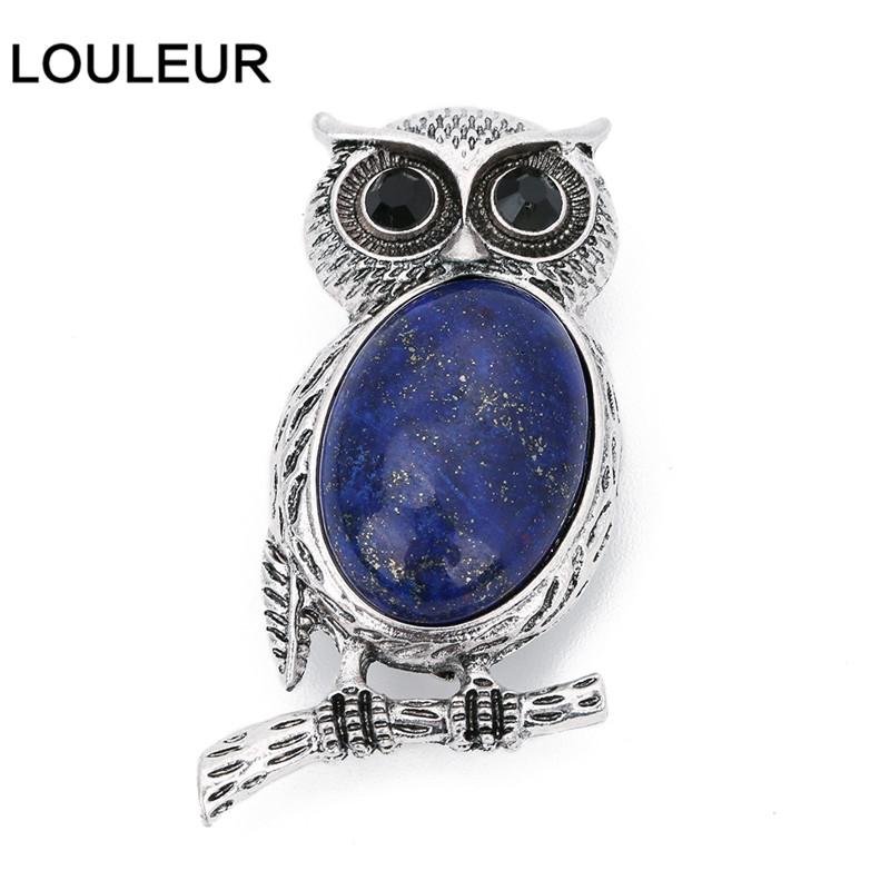 New Lovely Animal Owl Brooches for Women Men Natural Tiger Eye Stone Cabochons Pins Brooch Party Jewelry Accessories Gift ляпіс-лазур кольору
New Lovely Animal Owl Brooches for Women Men Natural Tiger Eye Stone Cabochons Pins Brooch Party Jewelry Accessories Gift ляпіс-лазур кольору