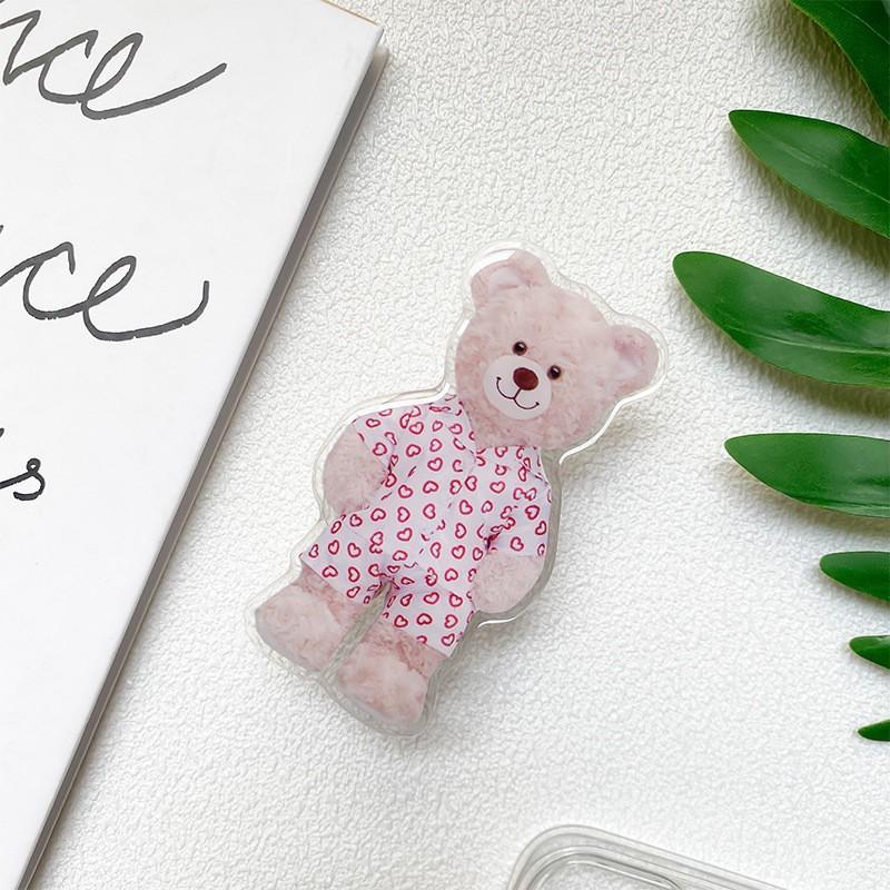Airbag Bracket Gentleman Polo Shirt Cartoon Cute Teddy Bear Mobile Phone Back Sticker Extendable Desktop Lazy Support Stable
Airbag Bracket Gentleman Polo Shirt Cartoon Cute Teddy Bear Mobile Phone Back Sticker Extendable Desktop Lazy Support Stable