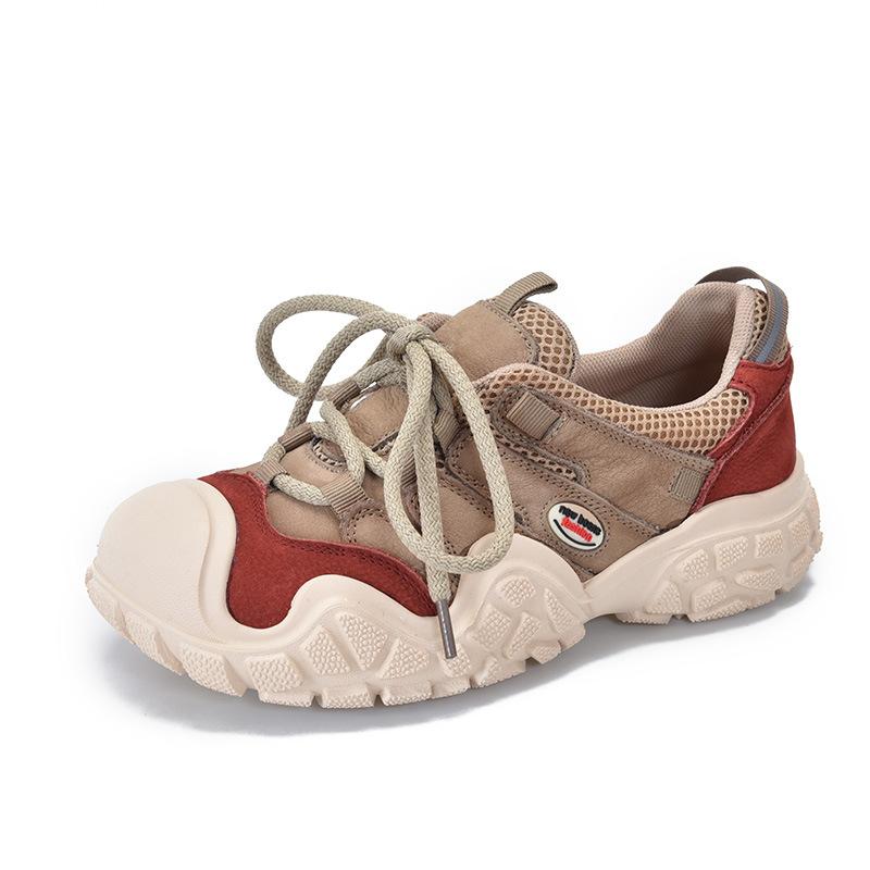 Johnature, спортивная обувь из натуральной кожи, кроссовки на шнуровке, повседневная и универсальная женская обувь из воловьей кожи 39 хаки
Johnature, спортивная обувь из натуральной кожи, кроссовки на шнуровке, повседневная и универсальная женская обувь из воловьей кожи 39 хаки