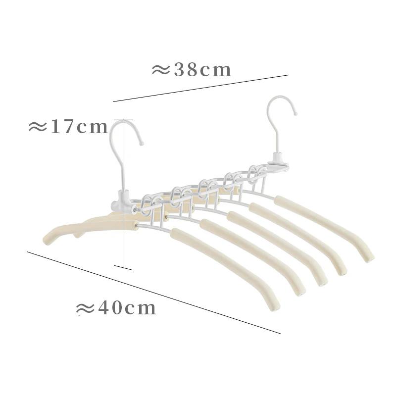 5 в 1 вешалки для одежды, многослойная металлическая стойка для хранения одежды Magic, вращающиеся на 360 градусов складные вешалки для одежды, органайзер для шкафа 1PCS белый
5 в 1 вешалки для одежды, многослойная металлическая стойка для хранения одежды Magic, вращающиеся на 360 градусов складные вешалки для одежды, органайзер для шкафа 1PCS белый