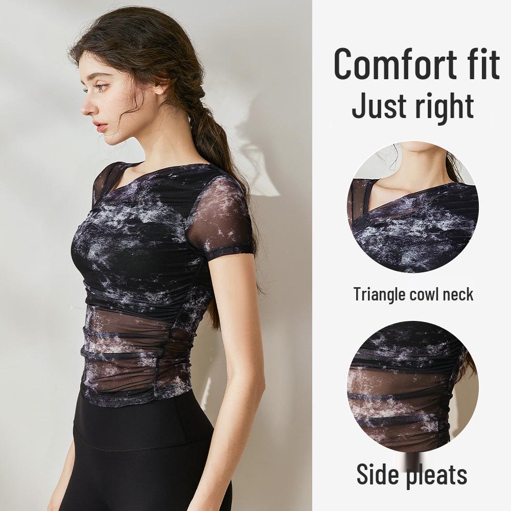 Women s Summer Mesh Print Yoga Suit with High-Intensity Support and Fixed Chest Pad for Pilates. XL
Women s Summer Mesh Print Yoga Suit with High-Intensity Support and Fixed Chest Pad for Pilates. XL