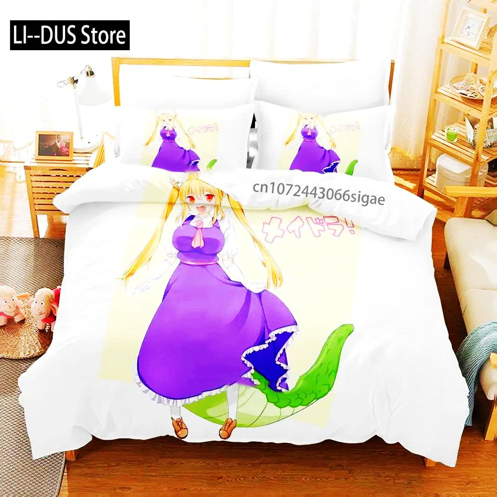 Miss Kobayashi s Dragon Maid Anime 3 Piece Set For Adult Boys Bedroom Kawaii Duvetcover Set For Girls Duvet Cover Bed Set 135x200cm
Miss Kobayashi s Dragon Maid Anime 3 Piece Set For Adult Boys Bedroom Kawaii Duvetcover Set For Girls Duvet Cover Bed Set 135x200cm