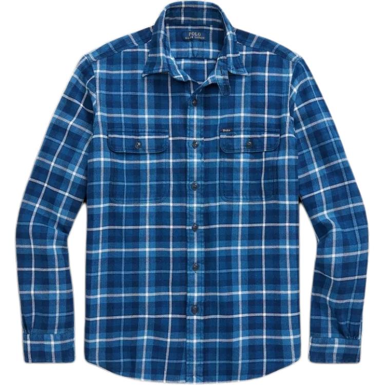 Polo Ralph Lauren FW23 клетчатая рабочая одежда твил карман с длинным рукавом рубашка мужские рубашки индиго MNPOWOV16821598-999 XL
Polo Ralph Lauren FW23 клетчатая рабочая одежда твил карман с длинным рукавом рубашка мужские рубашки индиго MNPOWOV16821598-999 XL