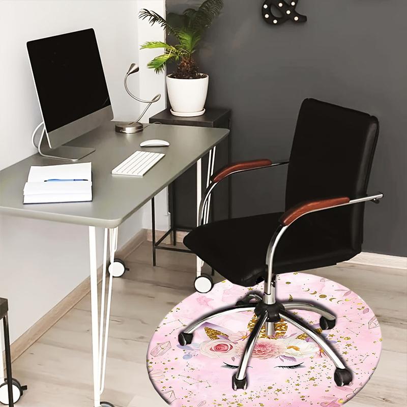 1PC Unicorn Flowers Non-Slip Floor Round carpet, Office, family, bedroom, Large Area Rug Indoor Rugs, Durable Polyester-L0401 80cm by 80cm
1PC Unicorn Flowers Non-Slip Floor Round carpet, Office, family, bedroom, Large Area Rug Indoor Rugs, Durable Polyester-L0401 80cm by 80cm