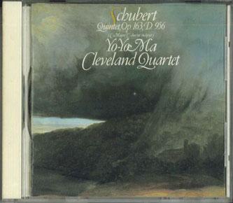 CD SCHUBERT - YO-YO MA, CLEVELAND QUAR - Quintet, Op. 163, D. 956 (C Major / 32DC479 CBS Japan Classical Used
CD SCHUBERT - YO-YO MA, CLEVELAND QUAR - Quintet, Op. 163, D. 956 (C Major / 32DC479 CBS Japan Classical Used