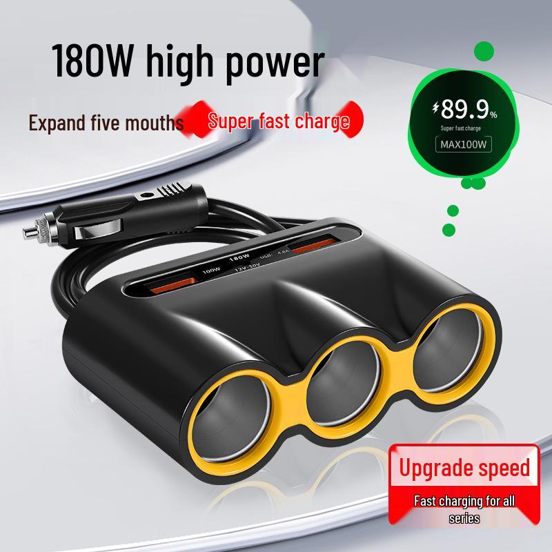 180W Triple-Port Car Charger with Cable for Fast Charging Compatible with Apple & Huawei Phones 180W High Power 5-Port Super Fast Charging чорний
180W Triple-Port Car Charger with Cable for Fast Charging Compatible with Apple & Huawei Phones 180W High Power 5-Port Super Fast Charging чорний