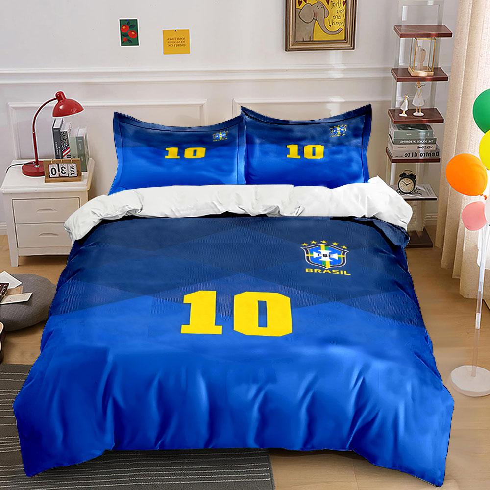 Yellow number, Brazil emblem. Bedding sets Duvet cover sets Duvet covers Pillowcases(1 * Duvet Cover 2 * Pillowcases, without duvet insert) 135x200cm
Yellow number, Brazil emblem. Bedding sets Duvet cover sets Duvet covers Pillowcases(1 * Duvet Cover 2 * Pillowcases, without duvet insert) 135x200cm