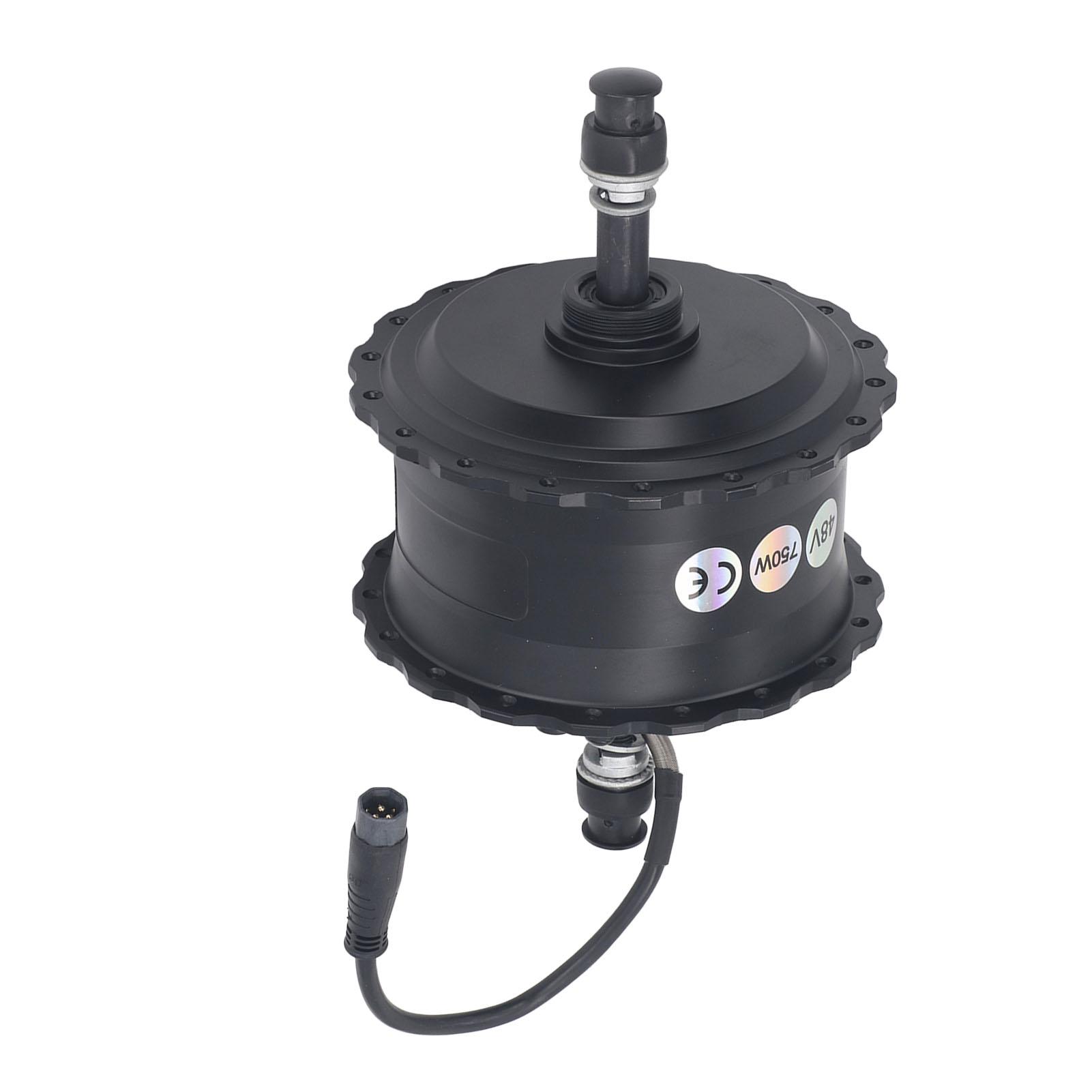 48V 750W Electric Bike Brushless Toothed Hub Motor Aluminum Alloy Rear Drive Hub Motor IP65 Waterproof for Modification Accessory
48V 750W Electric Bike Brushless Toothed Hub Motor Aluminum Alloy Rear Drive Hub Motor IP65 Waterproof for Modification Accessory