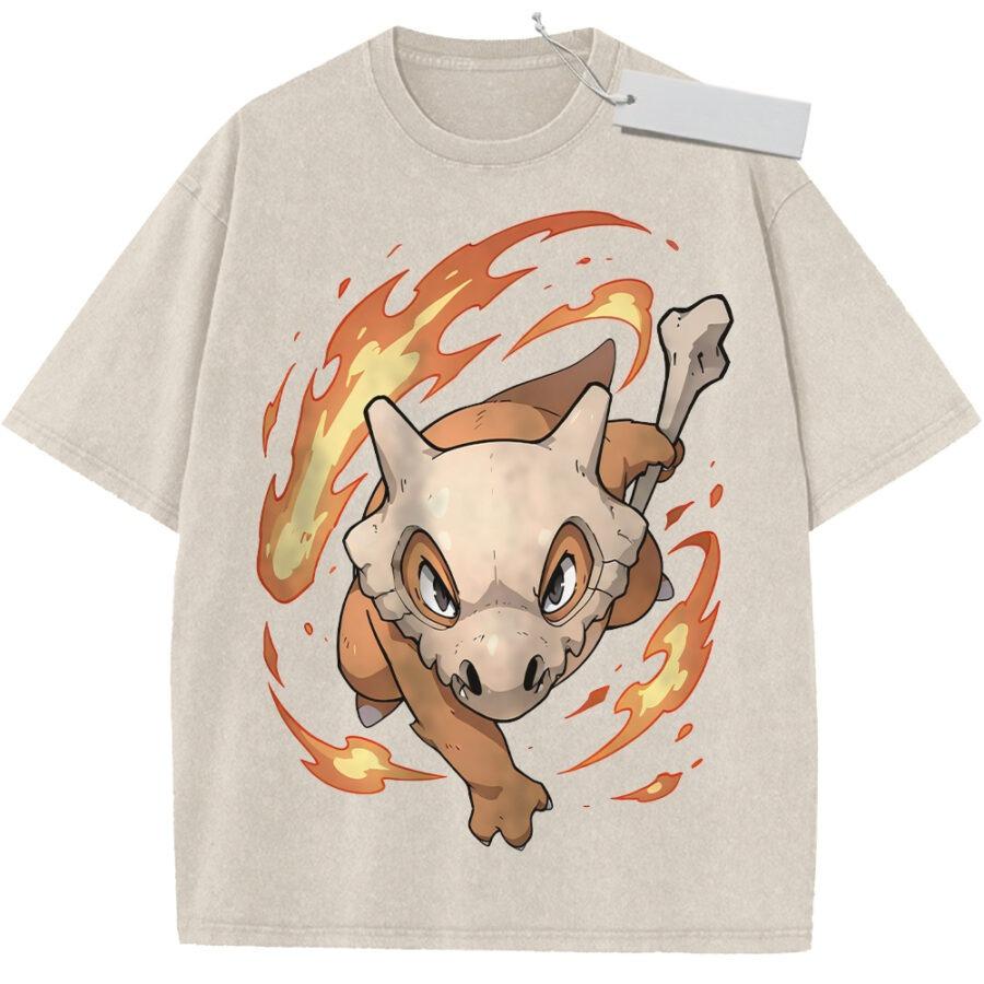 Vintage Washed Pokmon Cubone TShirt Brown Bone Flames Graphic Oversized Streetwear Tee For Casual Daily Otaku Campus Outfit M
Vintage Washed Pokmon Cubone TShirt Brown Bone Flames Graphic Oversized Streetwear Tee For Casual Daily Otaku Campus Outfit M
