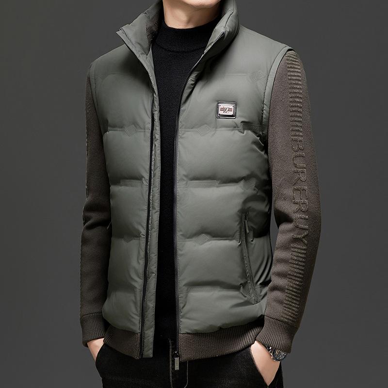 Чоловічий пуховик-пальто з в язаним рубчастим коміром-стійкою та знімними рукавами XXL
Чоловічий пуховик-пальто з в язаним рубчастим коміром-стійкою та знімними рукавами XXL