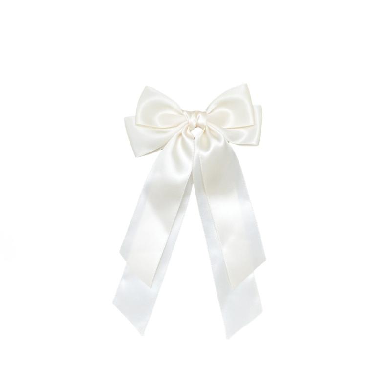 1Pc Solid Color Minimalist Bowknot Hair Clip Duckbill Clip Retro Hair Clip Silk Hair Band Elegant Hair Accessory For Dailywear білий
1Pc Solid Color Minimalist Bowknot Hair Clip Duckbill Clip Retro Hair Clip Silk Hair Band Elegant Hair Accessory For Dailywear білий