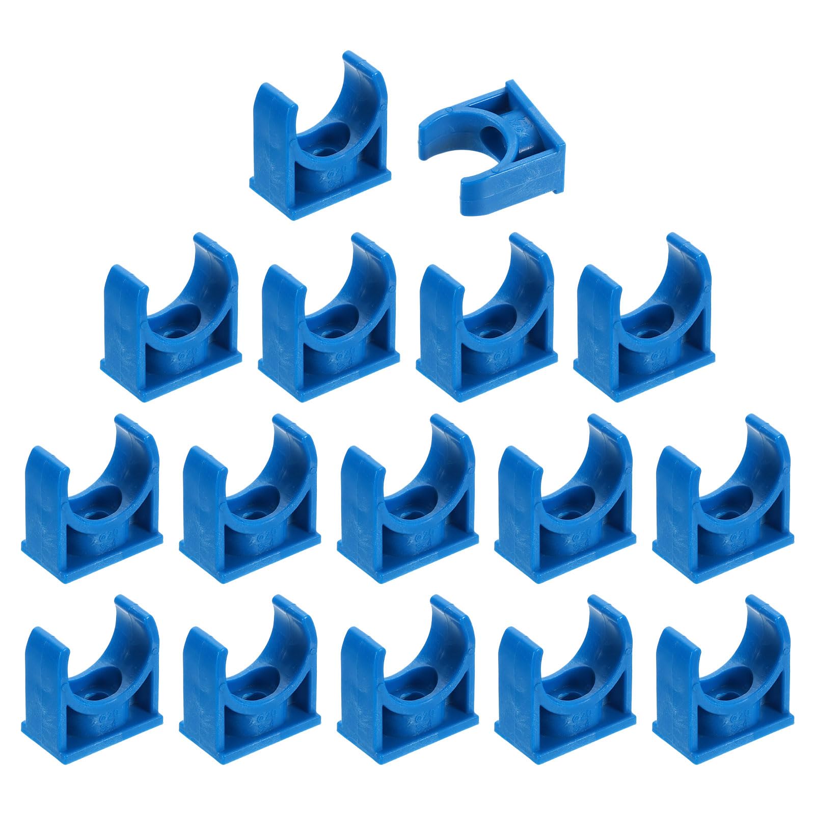 uxcell 16pcs PVC Pipe Clamp Clips U Shaped Tubing Hose Buckle 20mm OD
uxcell 16pcs PVC Pipe Clamp Clips U Shaped Tubing Hose Buckle 20mm OD