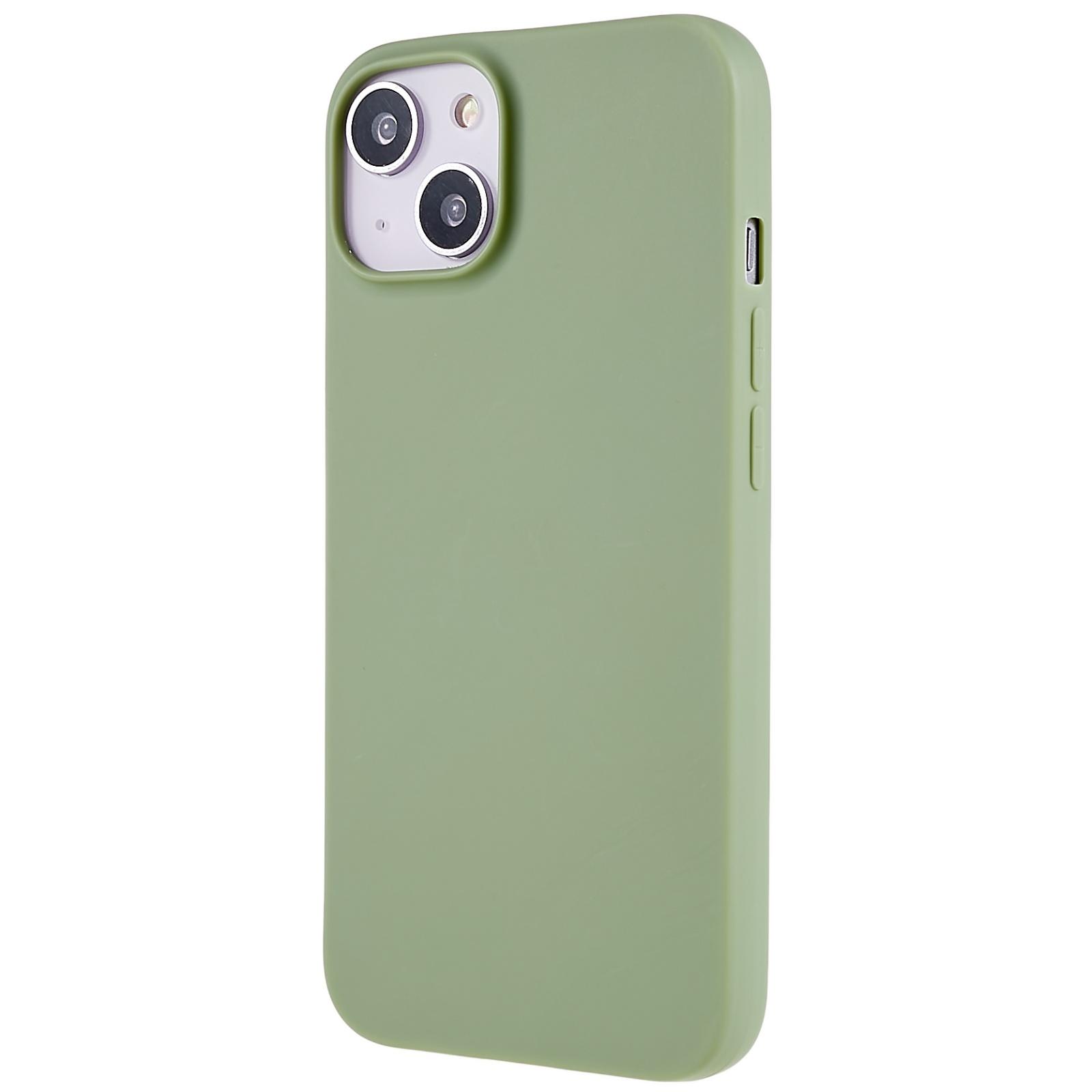 For iPhone 14 Smooth Matte Soft TPU Cover Shockproof Absorption Flexible Phone Case Green
For iPhone 14 Smooth Matte Soft TPU Cover Shockproof Absorption Flexible Phone Case Green