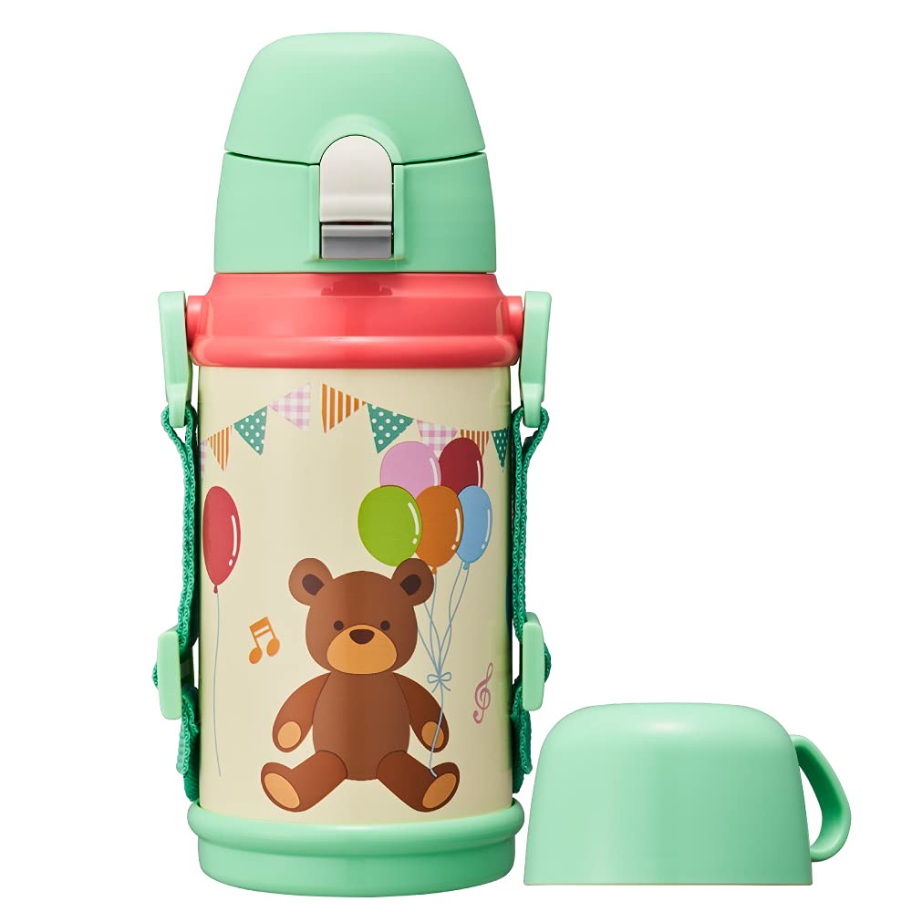 Doshisha Water Bottle Kids Bottle 2WAY Water Bottle 600ml Bear Green Children s
Doshisha Water Bottle Kids Bottle 2WAY Water Bottle 600ml Bear Green Children s