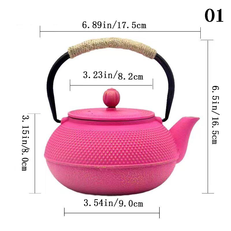 900ml Cast Iron Teapot Kitchen Teaware Japanese Tea Kettle For Boiling Water Retro Old-fashioned Kung Fu Tea Set Home Furnishing
900ml Cast Iron Teapot Kitchen Teaware Japanese Tea Kettle For Boiling Water Retro Old-fashioned Kung Fu Tea Set Home Furnishing