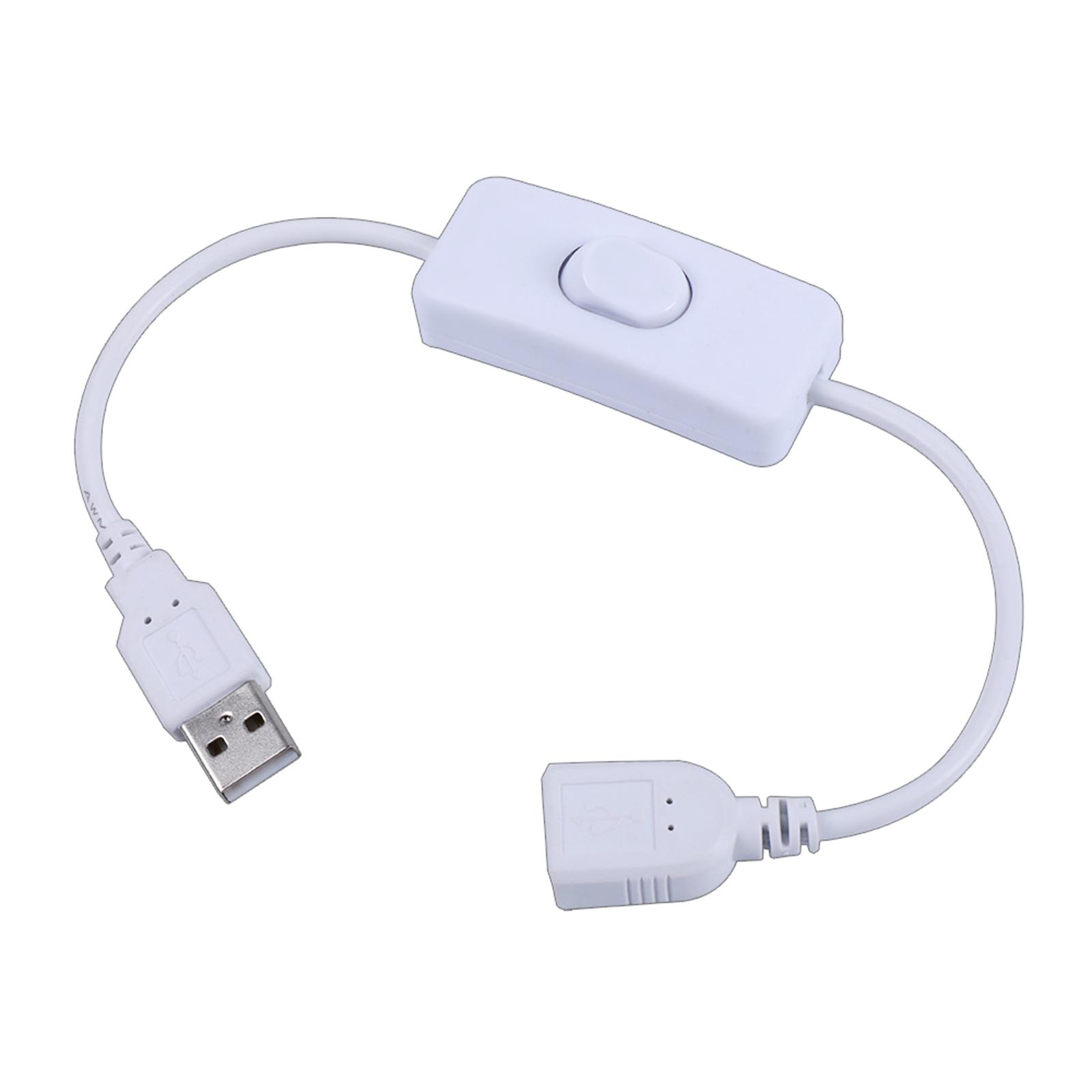 30 см USB-подовжувач-роз’єм USB-кабель із перемикачем увімкнення/вимкнення для USB-лампи USB-вентилятор живлення білий
30 см USB-подовжувач-роз’єм USB-кабель із перемикачем увімкнення/вимкнення для USB-лампи USB-вентилятор живлення білий