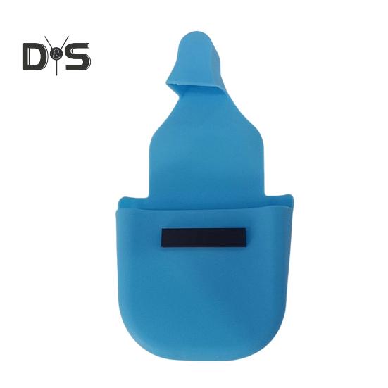 Силиконовая перчатка для рук Нескользящая Удобная ручка Легко чистить Магнитная перчатка для заправки Многоразовая универсальная перчатка для заправки синий