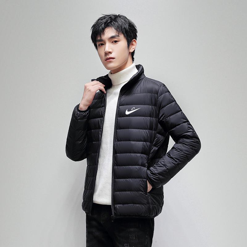Lightweight Autumn/Winter Stand Collar Down Jacket - White Duck Down, Stylish and Loose Fit for Men XXXXL
Lightweight Autumn/Winter Stand Collar Down Jacket - White Duck Down, Stylish and Loose Fit for Men XXXXL