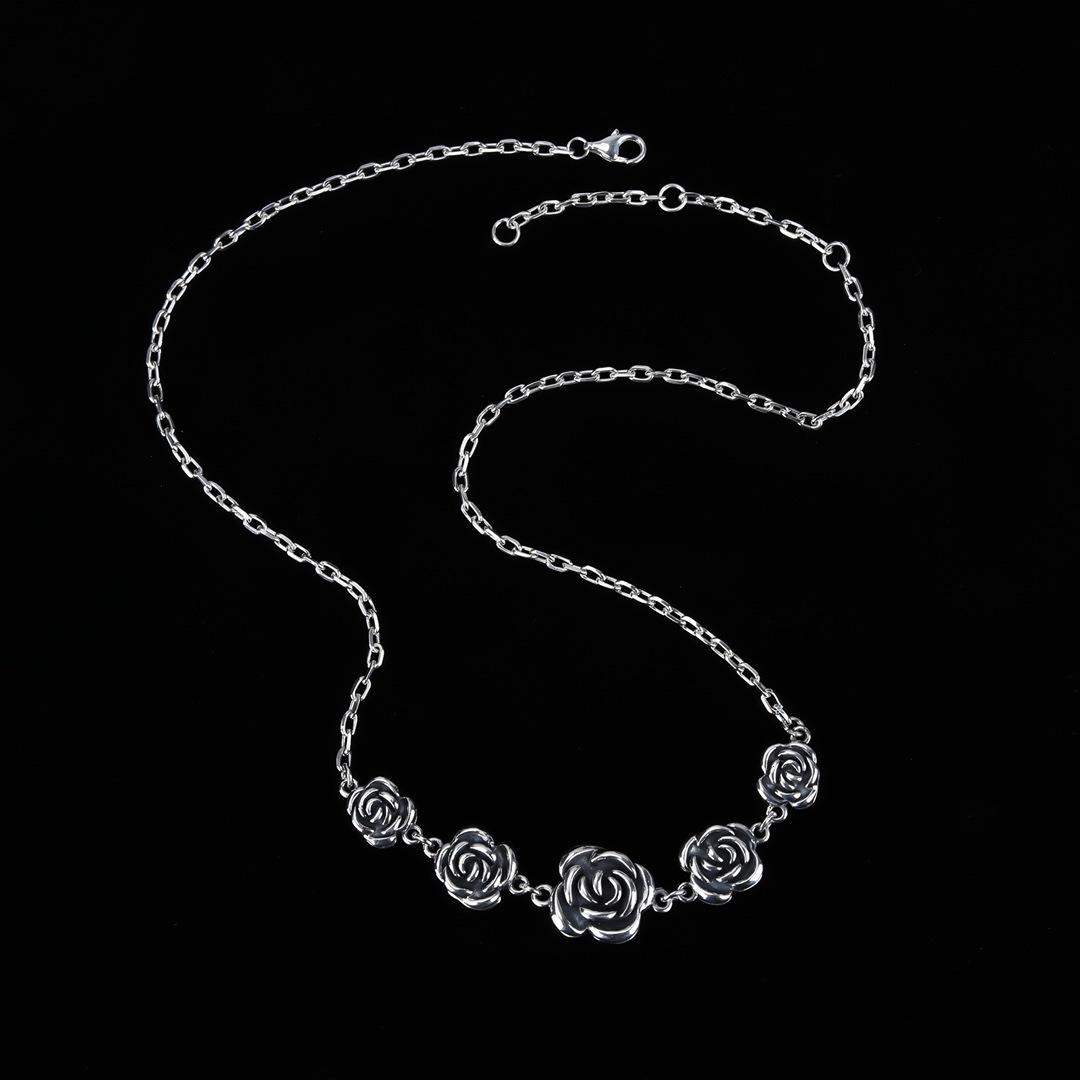 FOXANRY винтажный браслет-цепочка в стиле панк с розами, очаровательный браслет для женщин и девочек, новая мода, креативные геометрические украшения ручной работы для вечеринки, подарки 50cm серебряный
FOXANRY винтажный браслет-цепочка в стиле панк с розами, очаровательный браслет для женщин и девочек, новая мода, креативные геометрические украшения ручной работы для вечеринки, подарки 50cm серебряный
