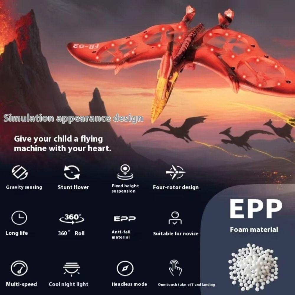 RC Drones Flame Pterosaur Remote Control Aircraft Remote Control Aircraft Toy Boys Baby Girls червоний
RC Drones Flame Pterosaur Remote Control Aircraft Remote Control Aircraft Toy Boys Baby Girls червоний