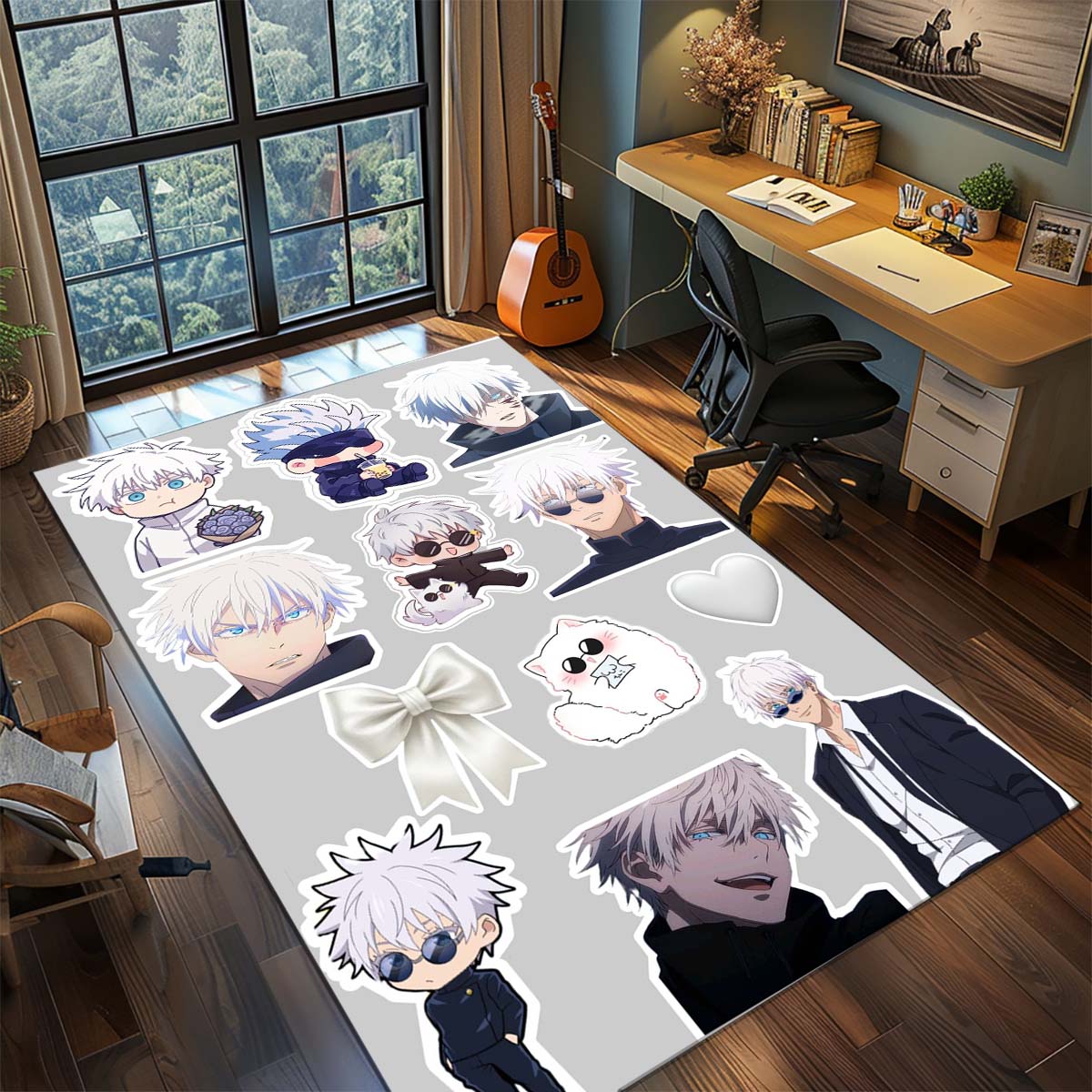 Jujutsu Kaisen Polyester Rug Carpet Anime Non Slip Floor Mat Living Room Bedroom Home -QJY 60x90cm
Jujutsu Kaisen Polyester Rug Carpet Anime Non Slip Floor Mat Living Room Bedroom Home -QJY 60x90cm