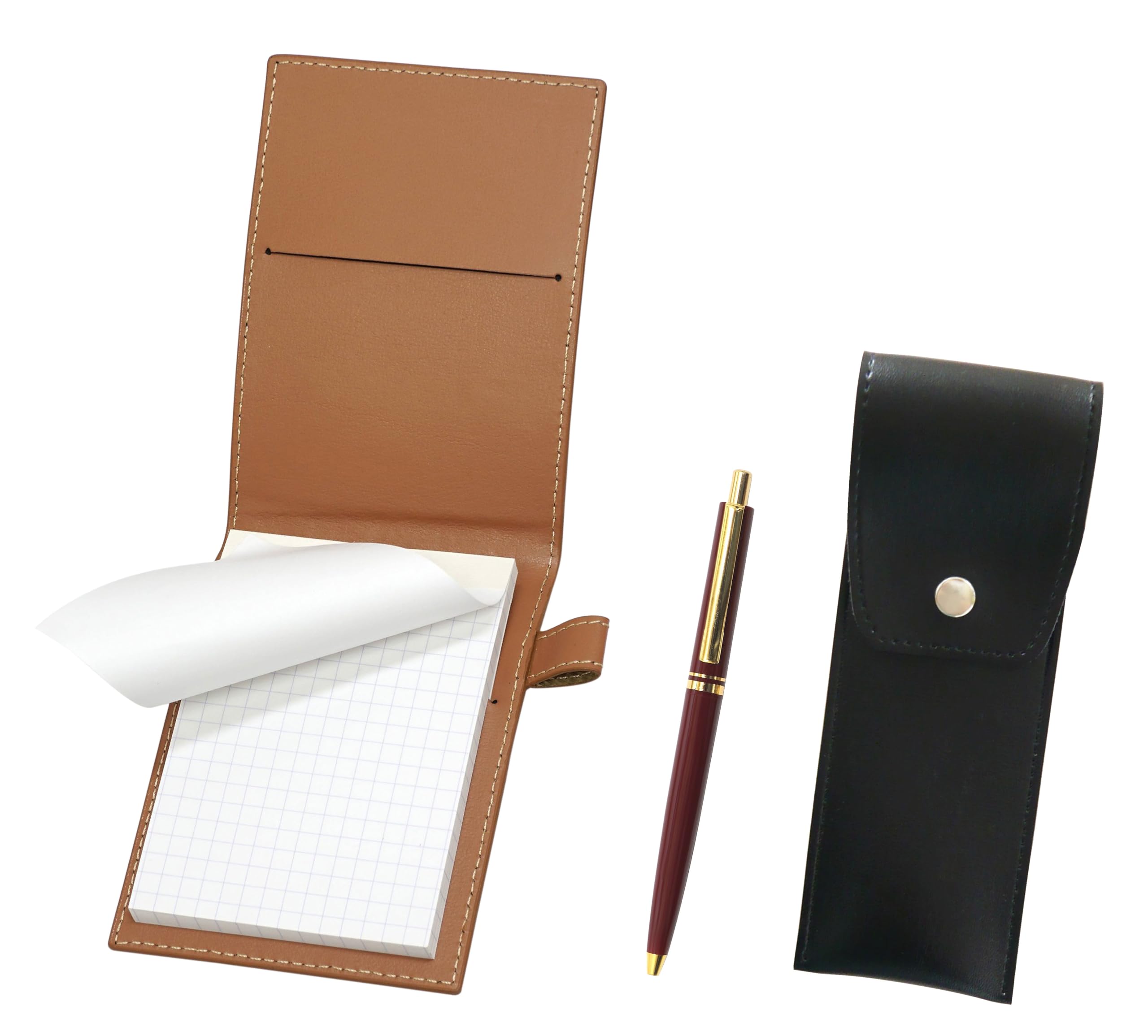 Recycled cowhide mini notebook cover Mocha with round button pen case black AP300 1965 reprint knock type metal clip ballpoint pen set red
Recycled cowhide mini notebook cover Mocha with round button pen case black AP300 1965 reprint knock type metal clip ballpoint pen set red