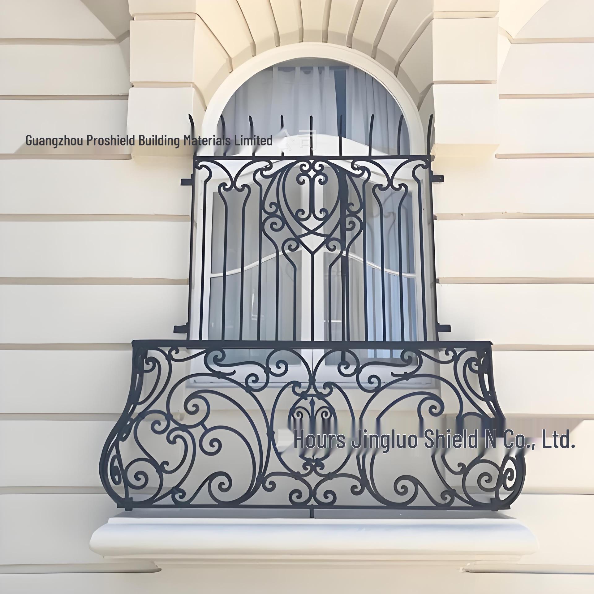 Високоякісна кована балконна огорожа - Ручне кування, захисна огорожа для вілл та дворів
Високоякісна кована балконна огорожа - Ручне кування, захисна огорожа для вілл та дворів