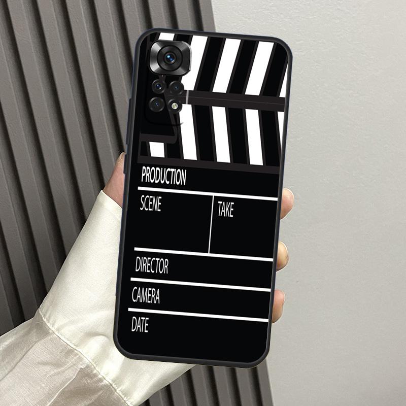 Clapper Board Case For Xiaomi Redmi Note 13 14 Pro 12 11 10 15 Pro Plus Redmi 14C 13C 15C 10C 12C 15 Funda For Redmi 10
Clapper Board Case For Xiaomi Redmi Note 13 14 Pro 12 11 10 15 Pro Plus Redmi 14C 13C 15C 10C 12C 15 Funda For Redmi 10