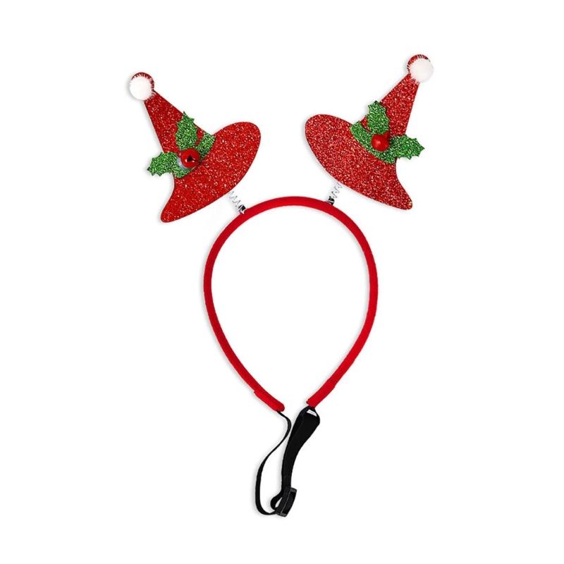 Adjustable Christmas Pet Headband Santa Hat Design for Photoshoots Wedding Birthday New Year Party Decor
Adjustable Christmas Pet Headband Santa Hat Design for Photoshoots Wedding Birthday New Year Party Decor