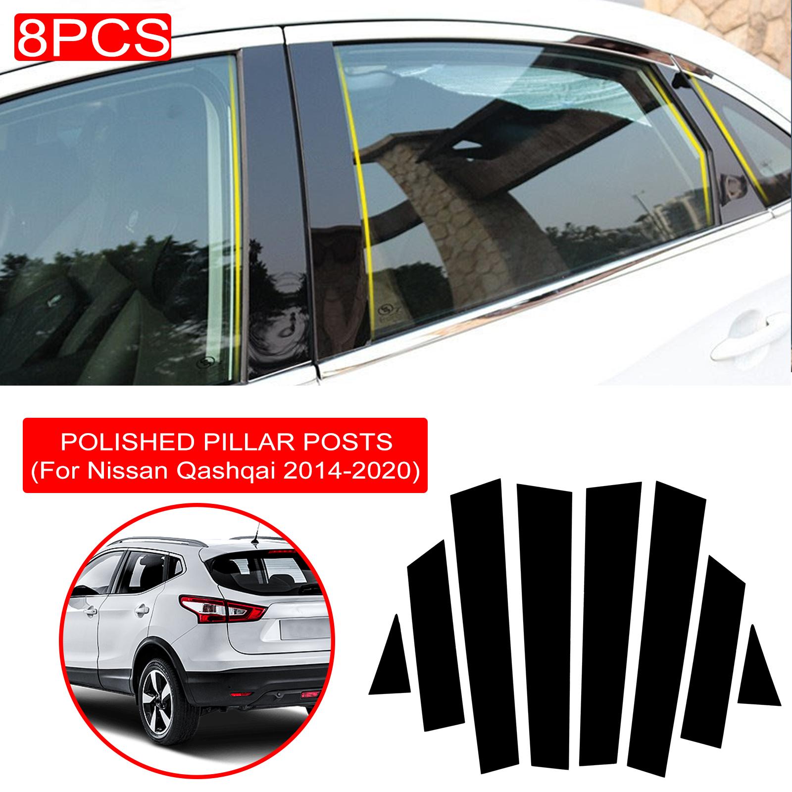 8 шт. полированные стойки стойки подходят для Nissan Qashqai 2014-накладка на окно автомобиля BC наклейка на колонку хром
8 шт. полированные стойки стойки подходят для Nissan Qashqai 2014-накладка на окно автомобиля BC наклейка на колонку хром