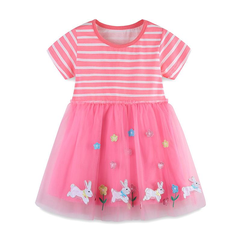 Girls Summer Cartoon Embroidered Princess Dress Medium-Small Sizes Fashionable Tulle Skirt 7Y(125cm)
Girls Summer Cartoon Embroidered Princess Dress Medium-Small Sizes Fashionable Tulle Skirt 7Y(125cm)