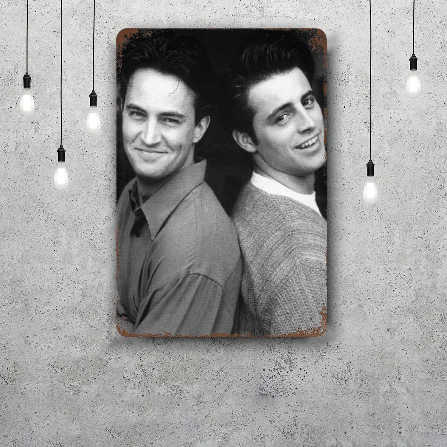 joey and chandler Decor Poster Vintage Tin Sign Metal Sign Decorative Plaque for Pub Bar Man Cave Club Wall Decoration 20x30cm(7.8x11.8inch)
joey and chandler Decor Poster Vintage Tin Sign Metal Sign Decorative Plaque for Pub Bar Man Cave Club Wall Decoration 20x30cm(7.8x11.8inch)