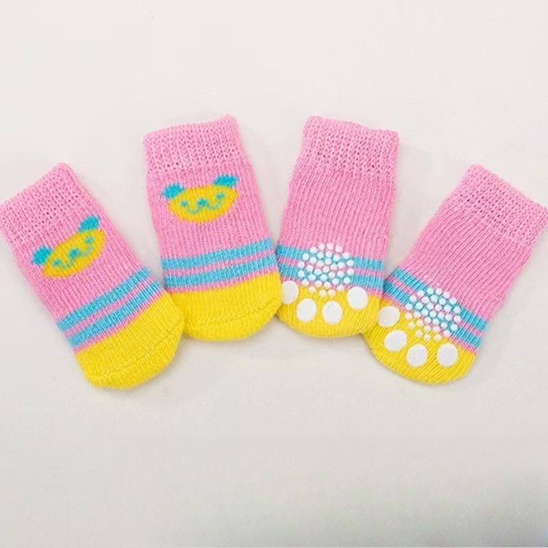 Anti Slip Skid Bottom Lovely Puppy Dogs Pet Knits Socks Cute Pet Fashion Pets Dogs Socks for Cats Dog Toy Supplies L рожевий
Anti Slip Skid Bottom Lovely Puppy Dogs Pet Knits Socks Cute Pet Fashion Pets Dogs Socks for Cats Dog Toy Supplies L рожевий