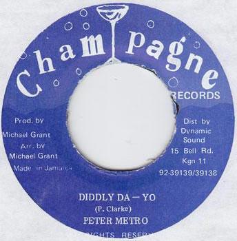 7inch Record PETER METRO - Diddly Da-Yo NONE Champagne Recor Jamaica Reggae, Ska & Dub Used
7inch Record PETER METRO - Diddly Da-Yo NONE Champagne Recor Jamaica Reggae, Ska & Dub Used