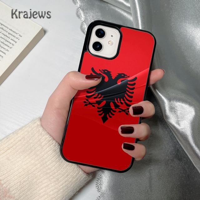 Krajews Albania Albanians Flag soft Phone Case Cover For iPhone 17 Air 16 15 14 plus 12 13 pro max coque Fundas iPhone 12or12pro
Krajews Albania Albanians Flag soft Phone Case Cover For iPhone 17 Air 16 15 14 plus 12 13 pro max coque Fundas iPhone 12or12pro