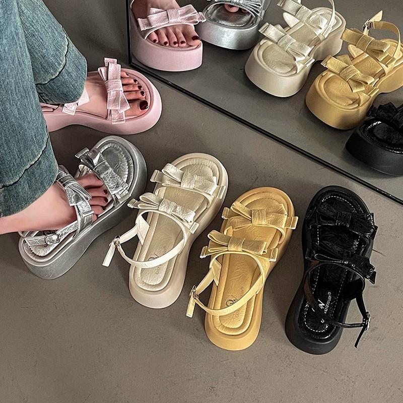 Internet celebrity bow slippers women s summer new wear fashion beach cool slippers EVA thick bottom non-slip one-word drag 35 чорний
Internet celebrity bow slippers women s summer new wear fashion beach cool slippers EVA thick bottom non-slip one-word drag 35 чорний