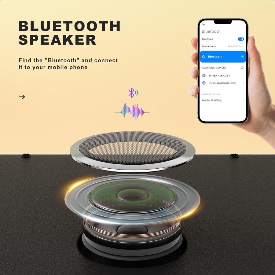 Зеркало для макияжа с подсветкой и Bluetooth-динамиком 9,8 x 11,8 светодиодное зеркало для макияжа с сенсорным управлением 3 цвета регулируемая яркость United States
Зеркало для макияжа с подсветкой и Bluetooth-динамиком 9,8 x 11,8 светодиодное зеркало для макияжа с сенсорным управлением 3 цвета регулируемая яркость United States