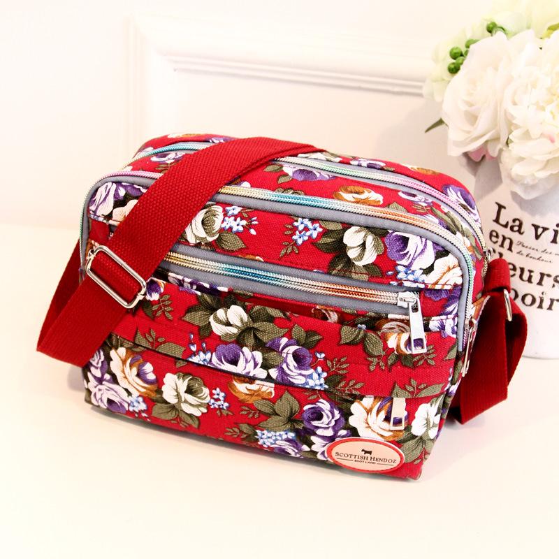 Women s Messenger Bag Korean Canvas Bag Fashion One Shoulder Slant Cross Handbag Multi Flower Small Cloth Crossbody Bag
Women s Messenger Bag Korean Canvas Bag Fashion One Shoulder Slant Cross Handbag Multi Flower Small Cloth Crossbody Bag
