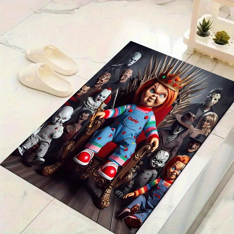 1pc King Chucky Pattern Area Rug, Anti slip Non Shedding Stain Resistant Carpet 60cm by 90cm
1pc King Chucky Pattern Area Rug, Anti slip Non Shedding Stain Resistant Carpet 60cm by 90cm