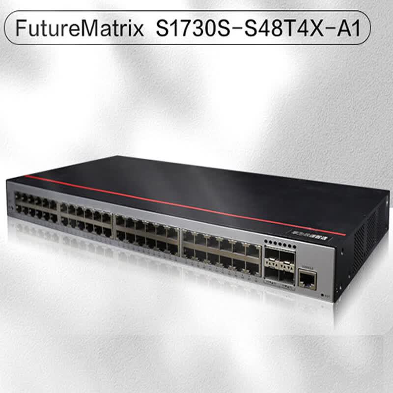 Huawei S5735S-L 48-Port GE + 4-Port 10GE Managed Switch
Huawei S5735S-L 48-Port GE + 4-Port 10GE Managed Switch