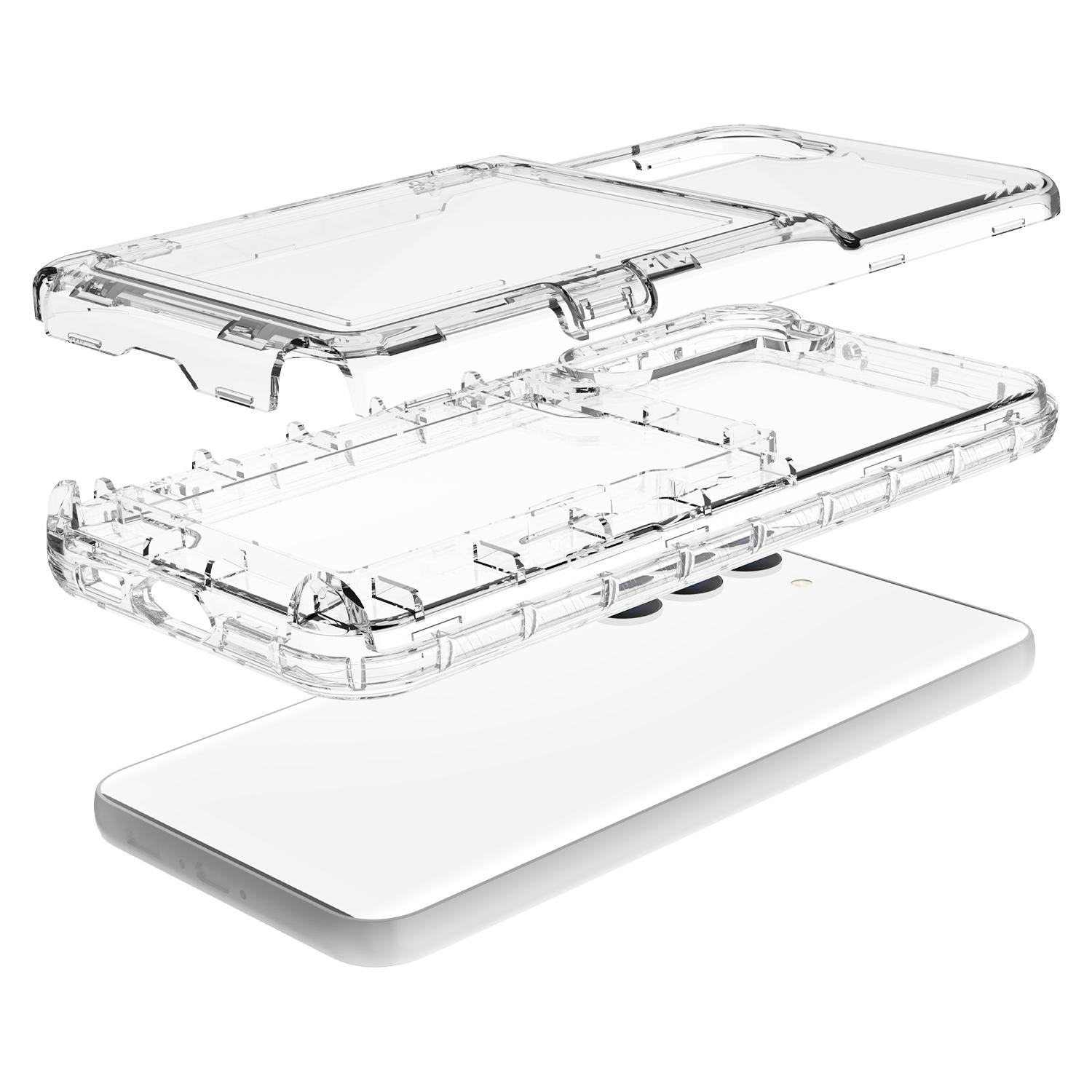 For Samsung Galaxy S23+ Cardcase Series Mirror Function Phone Case Kickstand Card Holder Thickened Phone Cover Transparent
For Samsung Galaxy S23+ Cardcase Series Mirror Function Phone Case Kickstand Card Holder Thickened Phone Cover Transparent