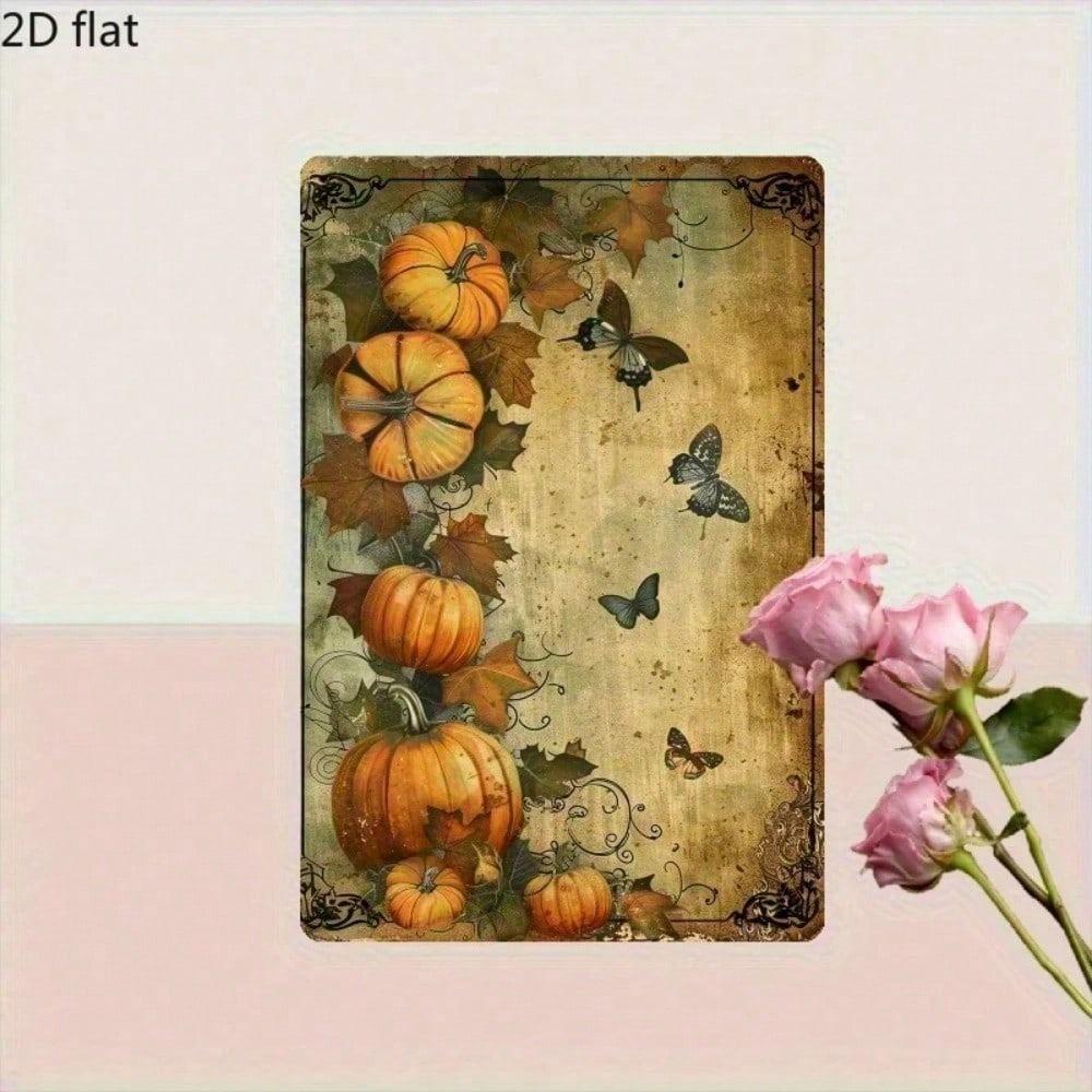Metal Wall Art Vintage Autumn Decor Pumpkin Leaves for Home Cottage
Metal Wall Art Vintage Autumn Decor Pumpkin Leaves for Home Cottage